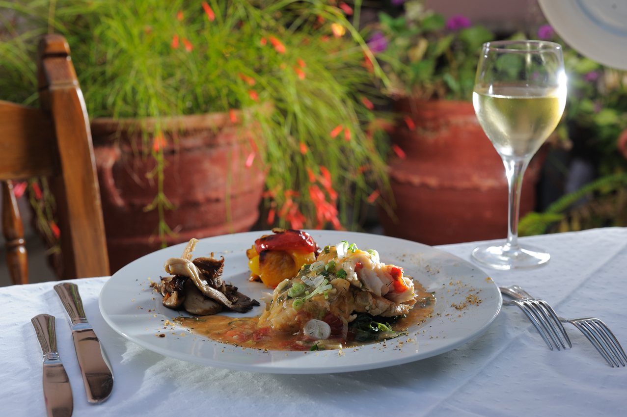 Grouper Fillet with Louisa and Vegetables