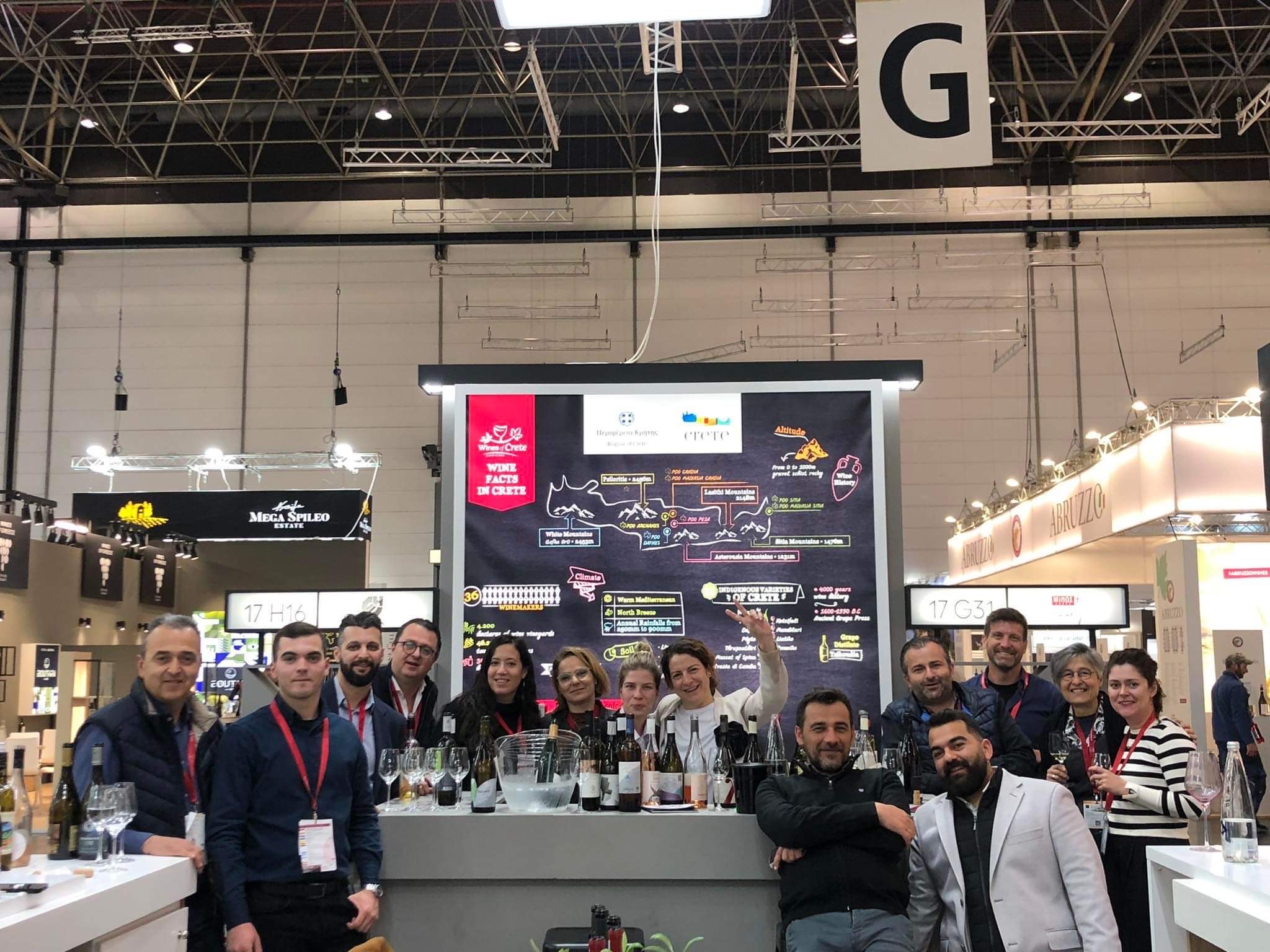 Οι Οινοποιοί της Κρήτης (Wines of Crete) στην PROWEIN, τη μεγαλύτερη Διεθνή Έκθεση Κρασιού.