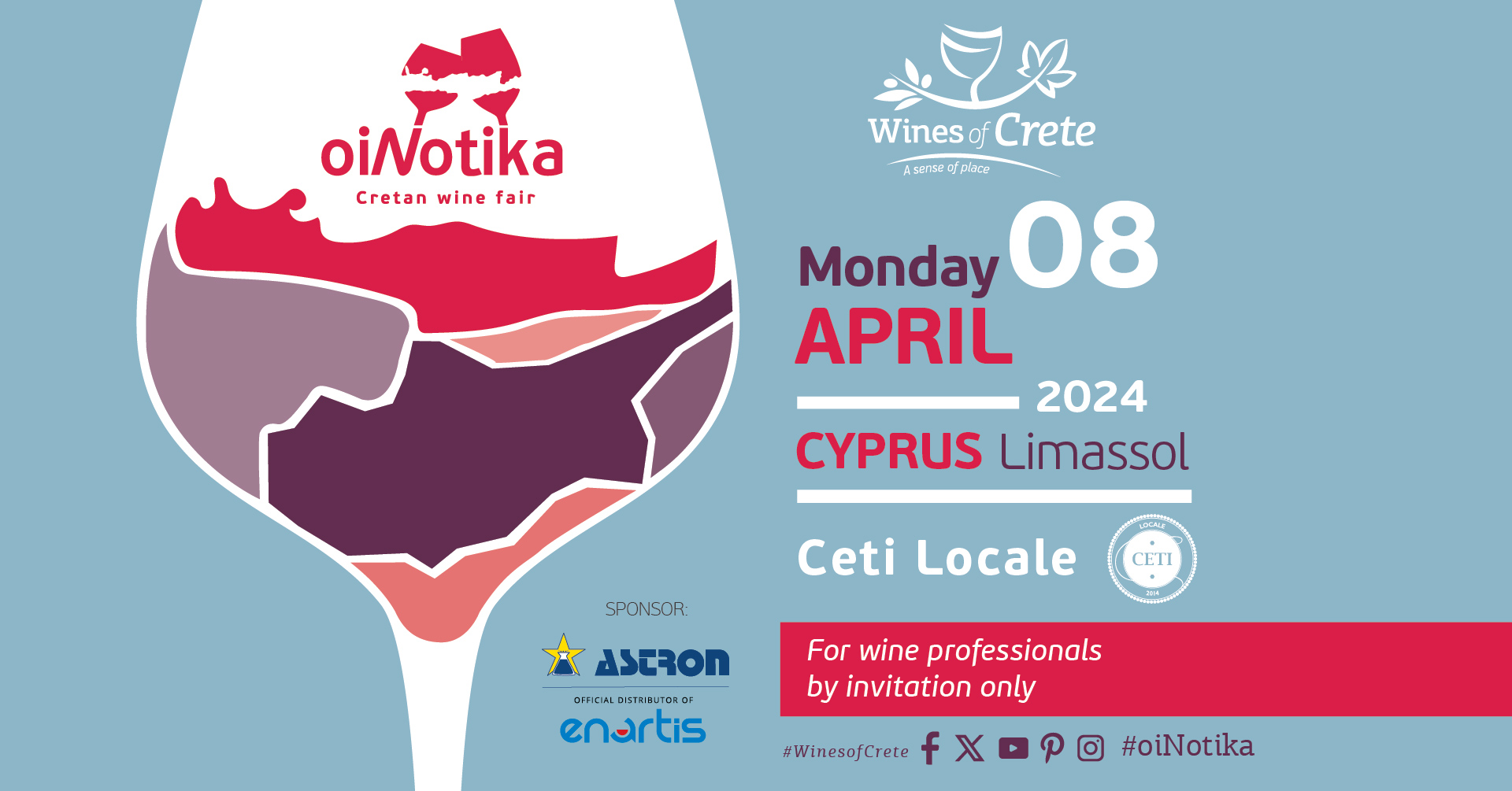 &#8220;OiNotika&#8221; Cretan Wine Fair in Limassol, Cyprus