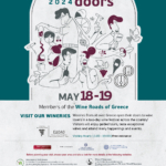 “Open Cellar Doors” at Greek wineries! Saturday May 18th and Sunday May 19th 2024